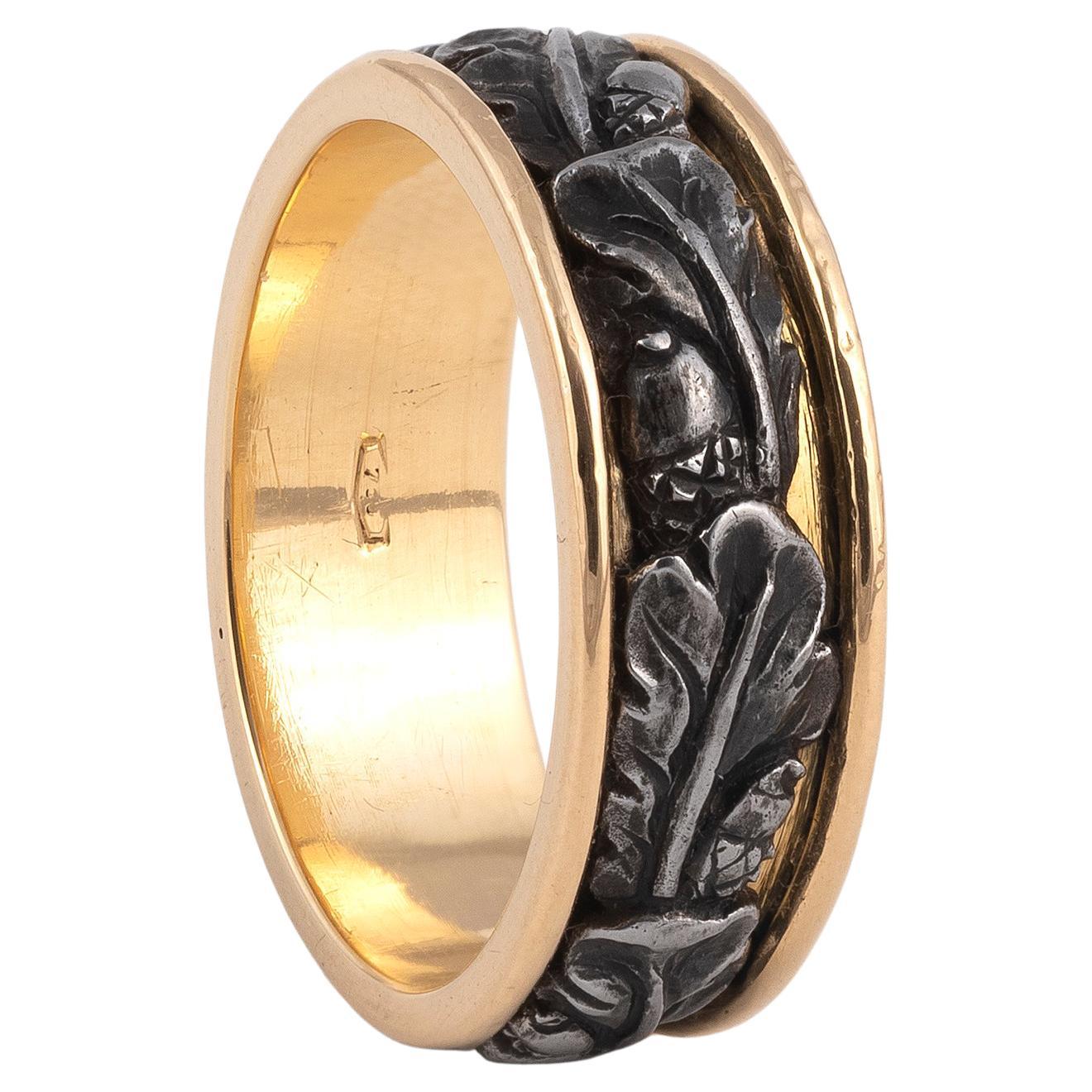 Fascinating, Rare, Berlin Iron Ring Stating I Gave Gold for Iron at