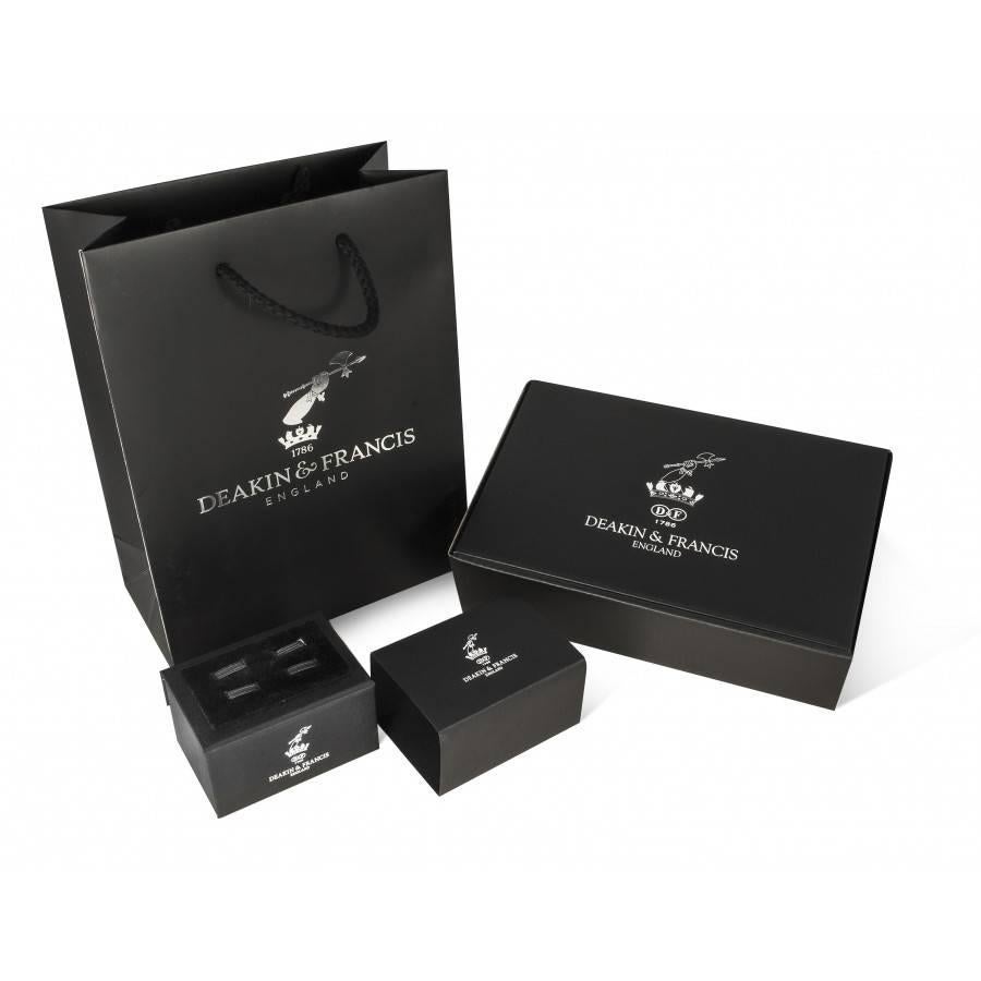 Contemporary Deakin & Francis Camera Lens Cufflinks with Glamorous Lady