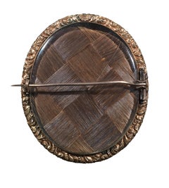 Portrait Miniature of a Gentleman Brooch
