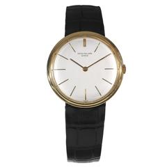 Patek Philippe Yellow Gold Calatrava Wristwatch Ref 2591