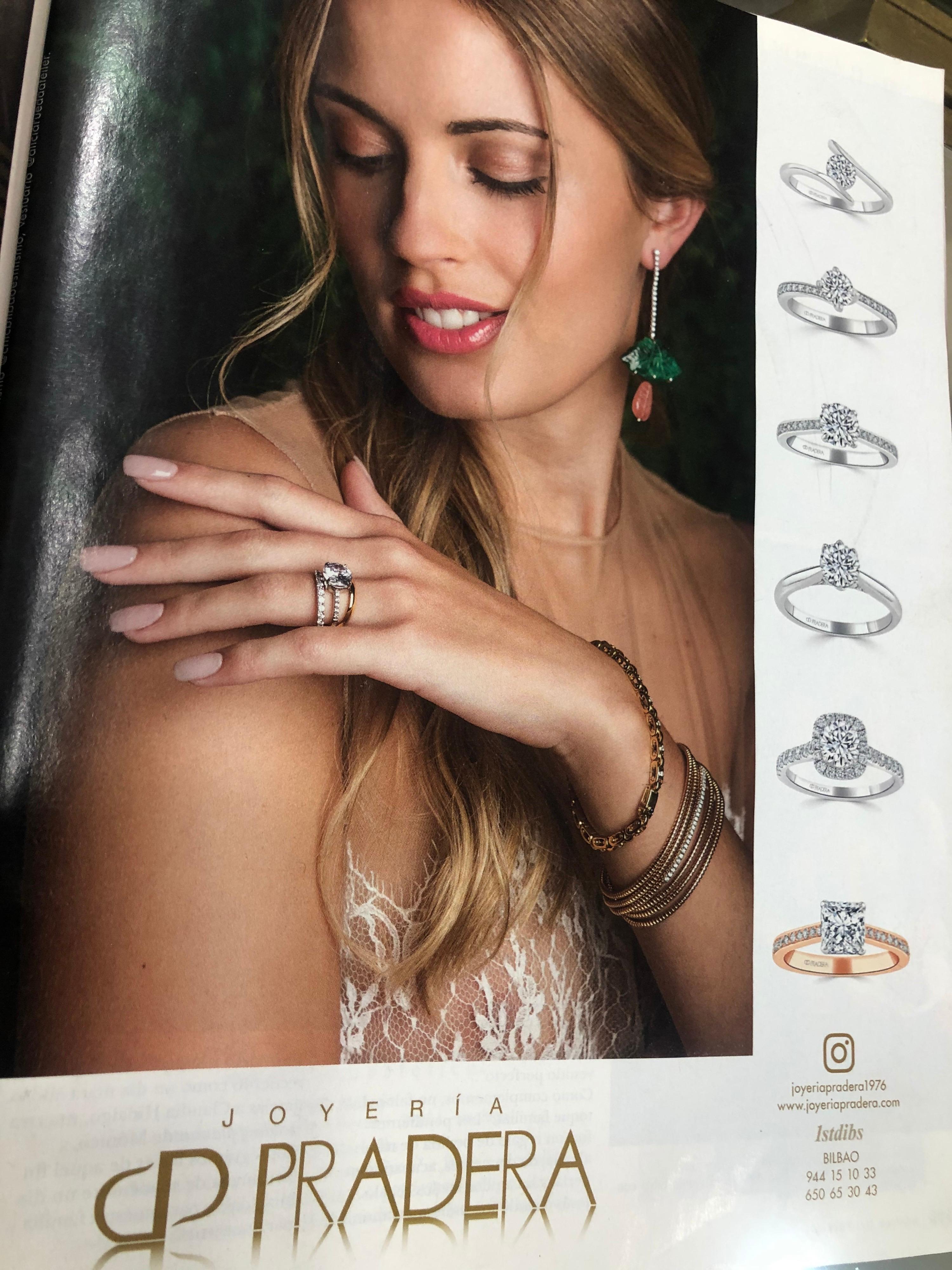 Pradera Design Diamant-Ohrring im Angebot 1