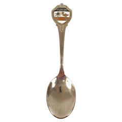 Florida state collectors Rosecraft Sterling Silver teaspoon 