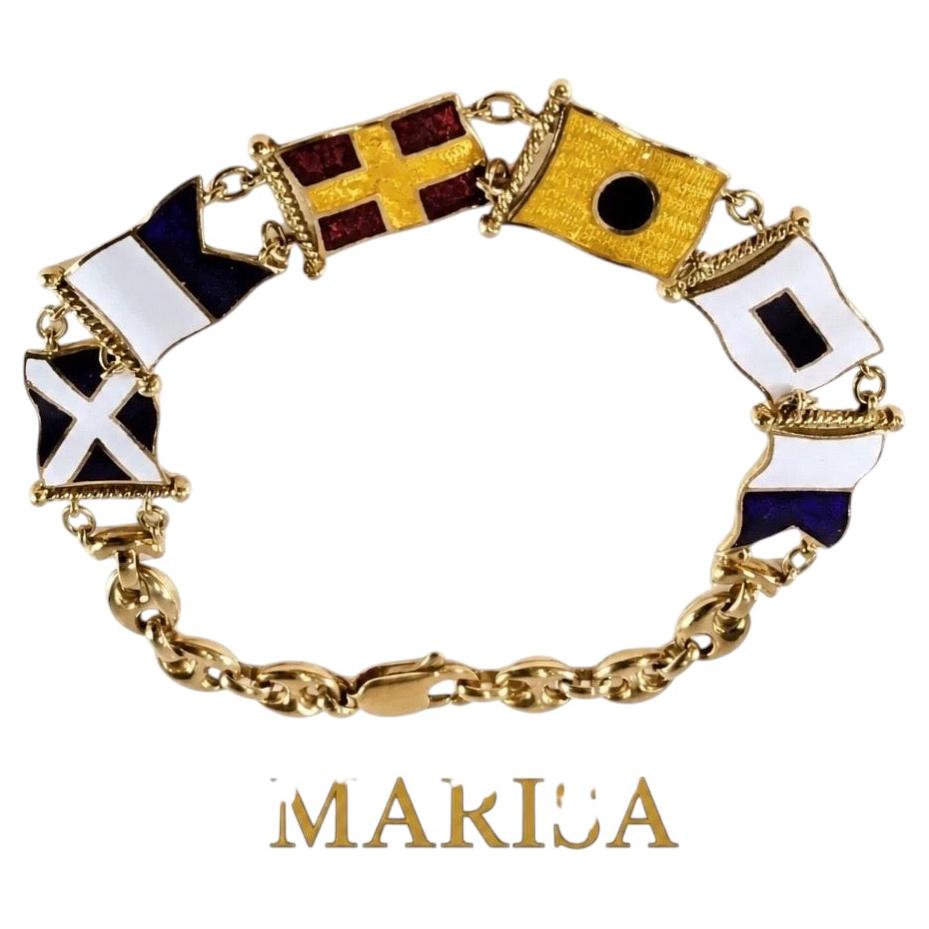 What do the nautical flags mean?