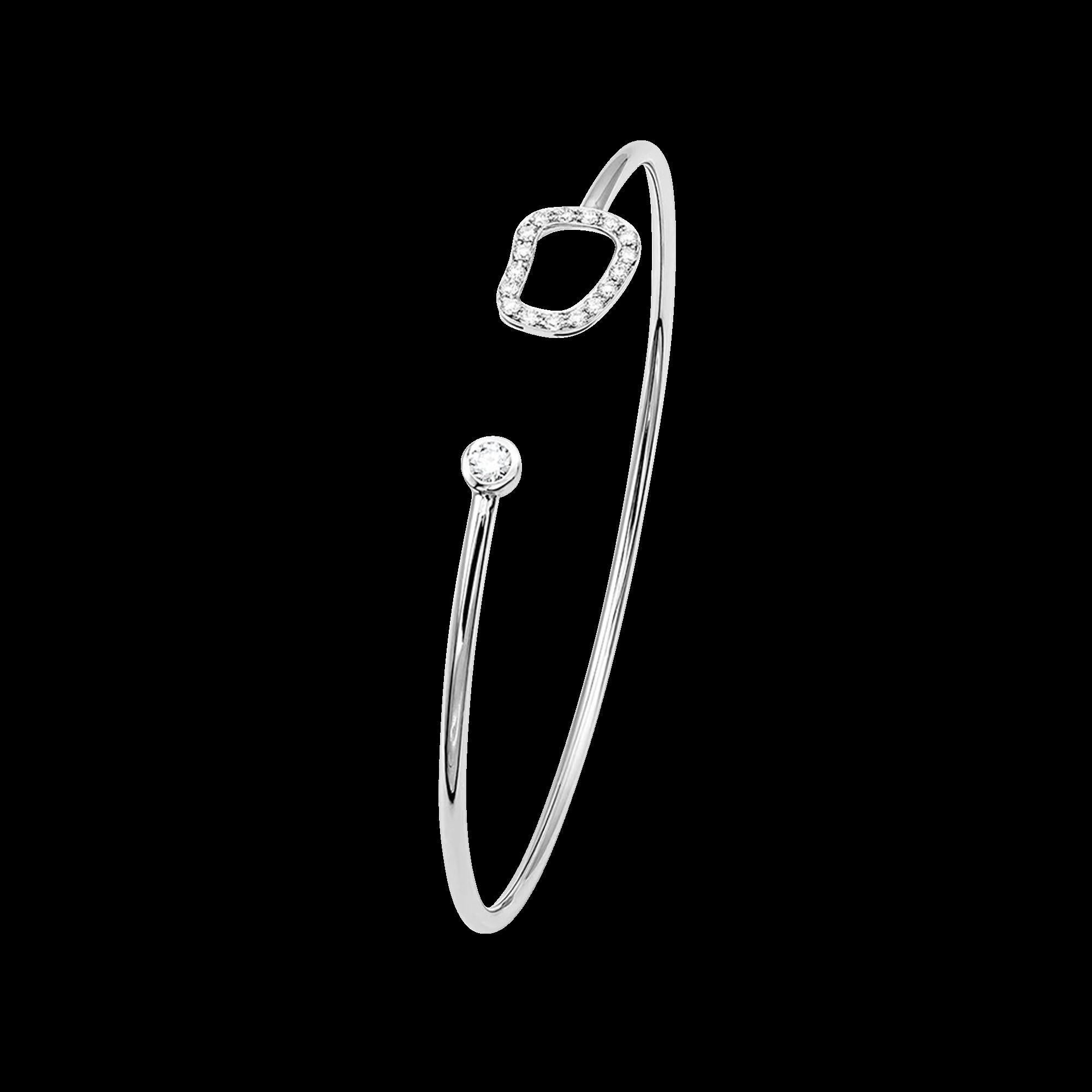 Boucles d'oreilles en or blanc et diamants blancs Mattioli Puzzle Diamonds. en vente 13
