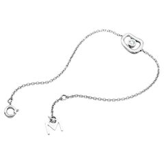 Mattioli Puzzle Diamonds Bracelet in Rose or White Gold and White Diamond