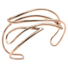 Bracciale Mattioli Navettes in oro rosa 18 carati