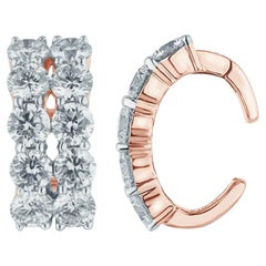 Earcuff Pavé Earrings by Irama Pradera, 18K Gold, 3.06ct Diamonds