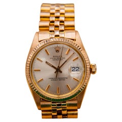 Rolex Datejust 36mm Vintage Watch, 18ct Yellow Gold, Circa 1968