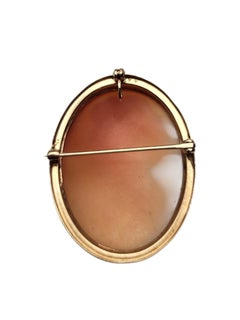 10K Yellow Gold Cameo Pin/Pendant #25846