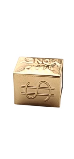 14K Yellow Gold Mad Money Charm #25792