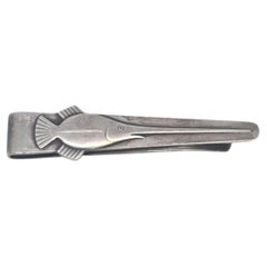 Georg Jensen Denmark Sterling Silver 79 Swordfish Tie Clip #25812