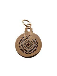 17K Yellow Gold Pique de Jour Notre Dame Charm #25890