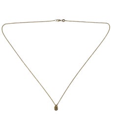 Collier Effy avec pendentif en forme de larme en or jaune 18 carats serti de diamants jaunes #25937