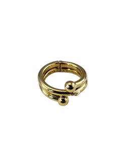 Tiffany & Co. Bague à charnière « bypass » en or jaune 18 carats Paloma Picasso MODIFIÉE n° 25984