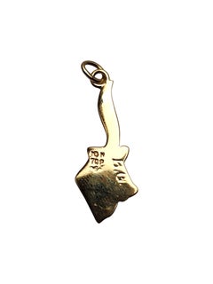 10K Yellow Gold Capricorn Zodiac Charm #26108