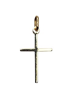 14K Yellow Gold Cross Pendant #26107