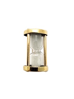 14K Yellow Gold Hourglass Charm #25795