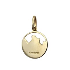 14K Yellow Gold Saint Christopher Charm #26188