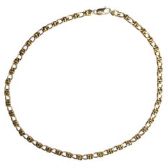 Tiffany & Co. 18K Yellow Gold Alternating Oval Link 16'' Chain #26709