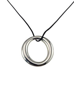 Tiffany & Co. Elsa Peretti Sterling Silver Sevillana Pendant Necklace #26236