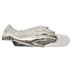 Marque-page « Hand » en argent sterling Tiffany & Co, modèle pince à billets n° 26766