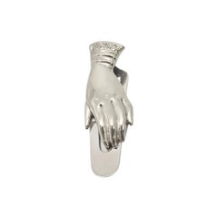 Marque-page « Hand » en argent sterling Tiffany & Co, modèle pince à billets n° 26766
