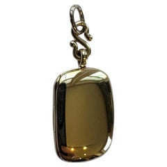 Richter & Phillips 18K Yellow Gold Slim "Britt" Locket Pendant #25677