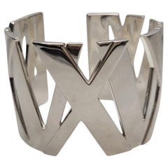Tiffany & Co. Sterling Silver Atlas Wide Cuff Bracelet #26706