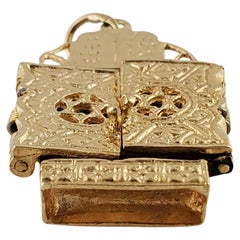 Antique 14K Yellow Gold Tabernacle Charm