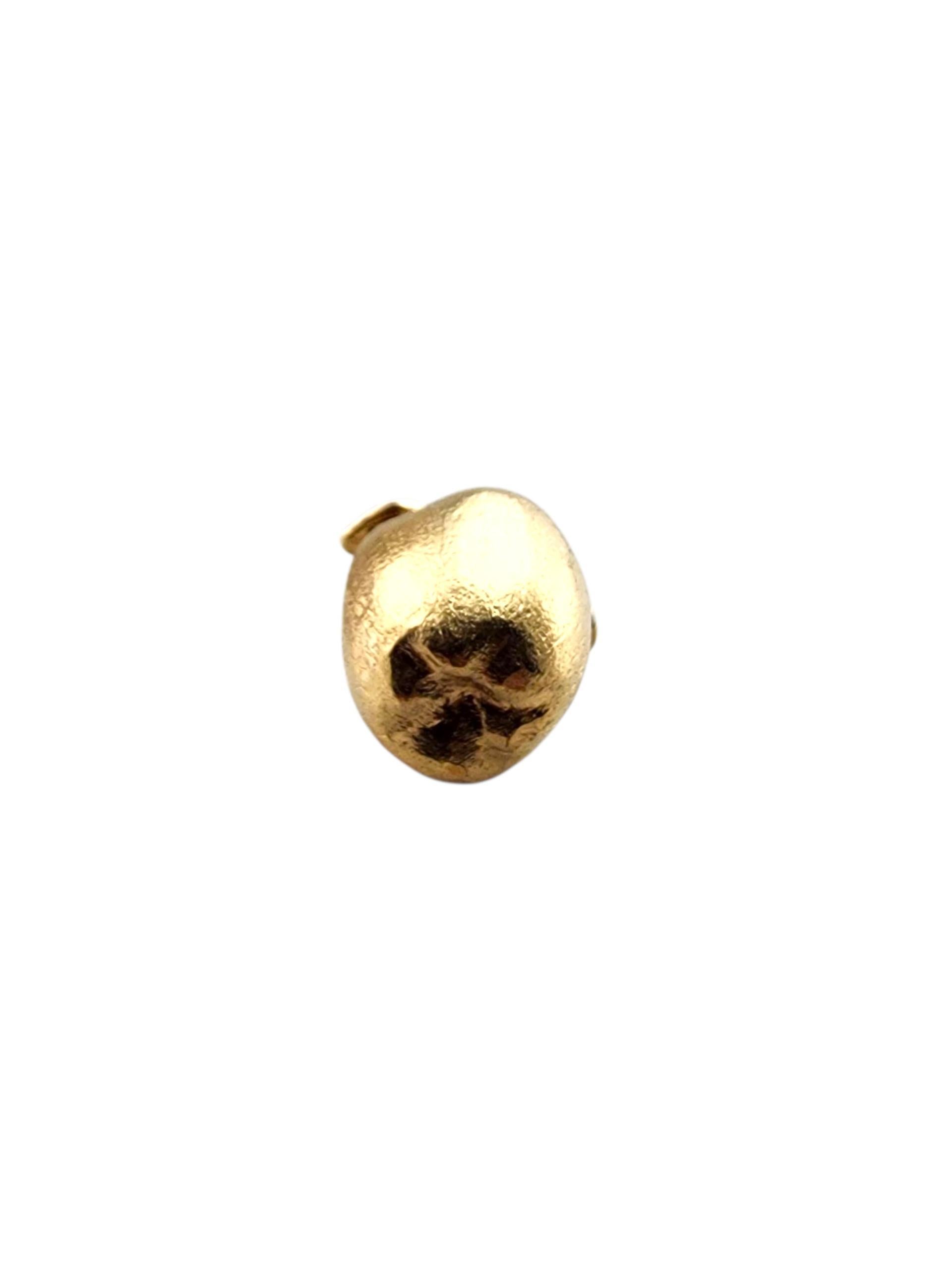 Donna Charm a forma di mela in oro giallo 14K #22339 in vendita