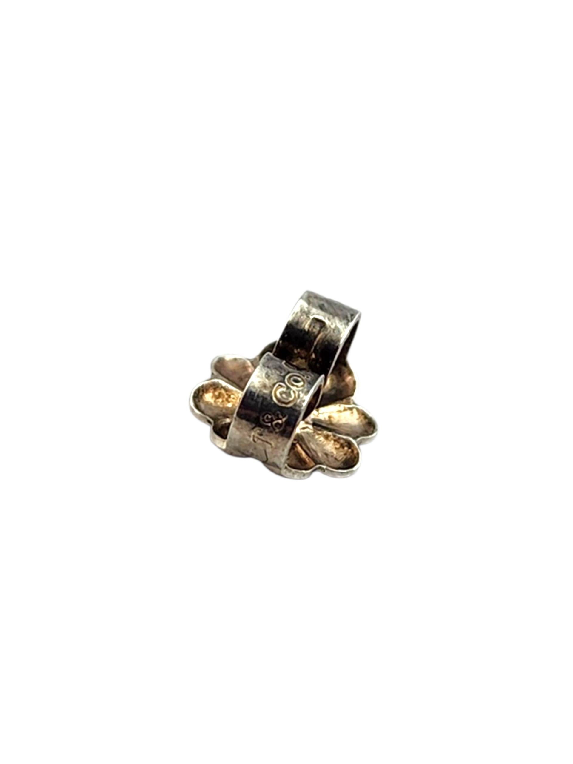Tiffany & Co. Orecchini a sfera in argento duro #21010 in vendita 1