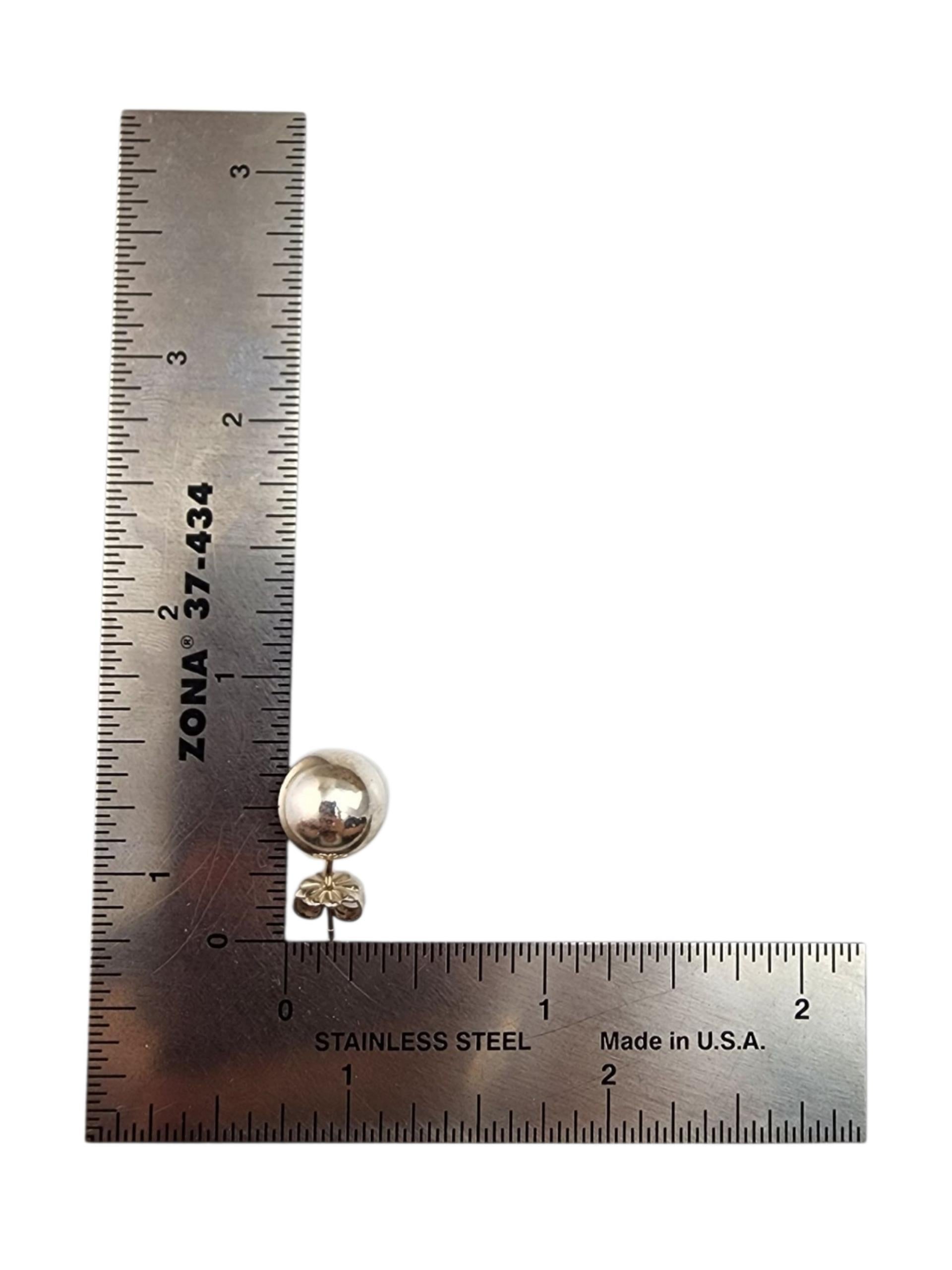 Tiffany & Co. Orecchini a sfera in argento duro #21010 in vendita 3