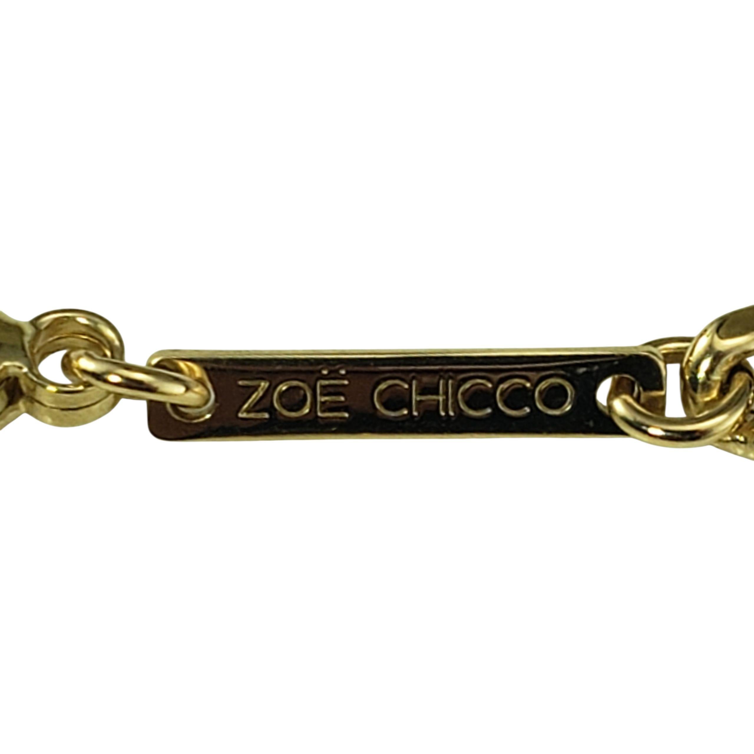 Collier à maillons en or jaune 14K #22390 Unisexe en vente