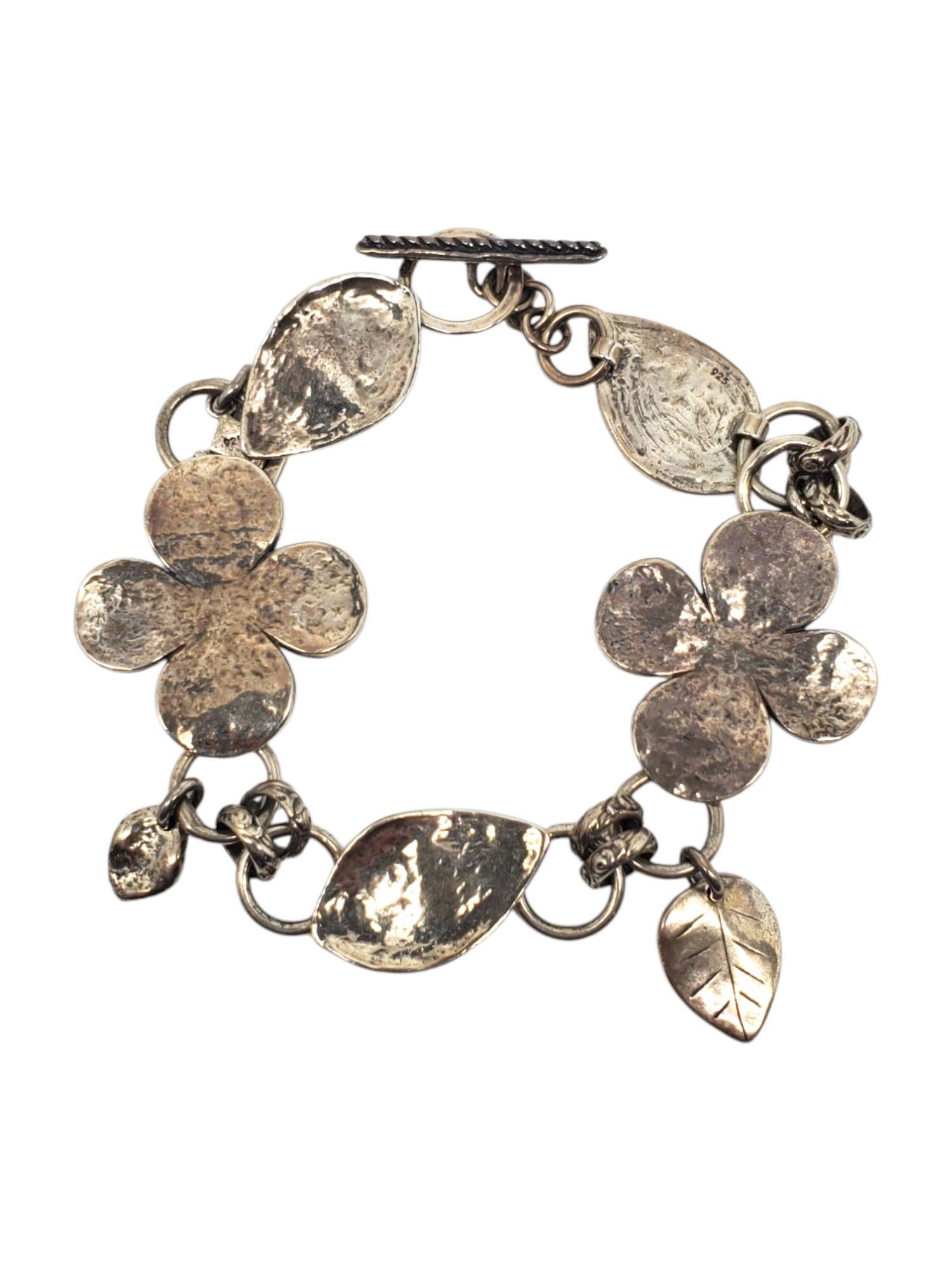 Silpada Pulsera de plata de ley Trébol Flor Hoja nº 21463 en venta