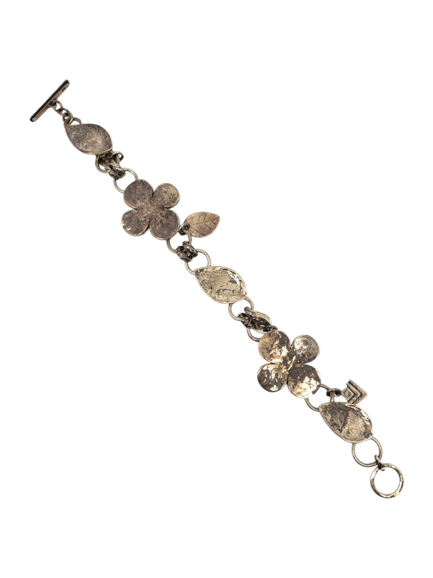De las mujeres Silpada Pulsera de plata de ley Trébol Flor Hoja nº 21463 en venta