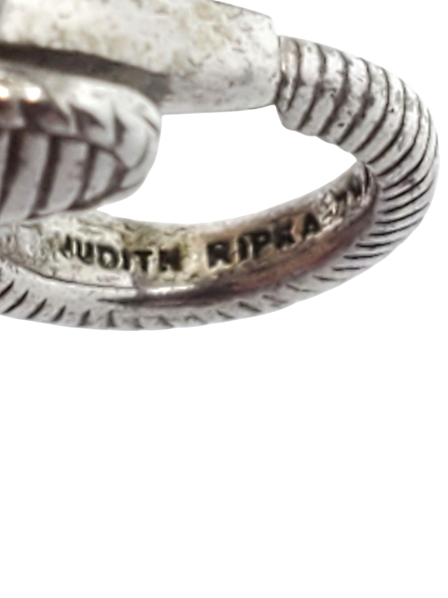 Judith Ripka Raspberry Quartz Station Necklace #21461 For Sale 2