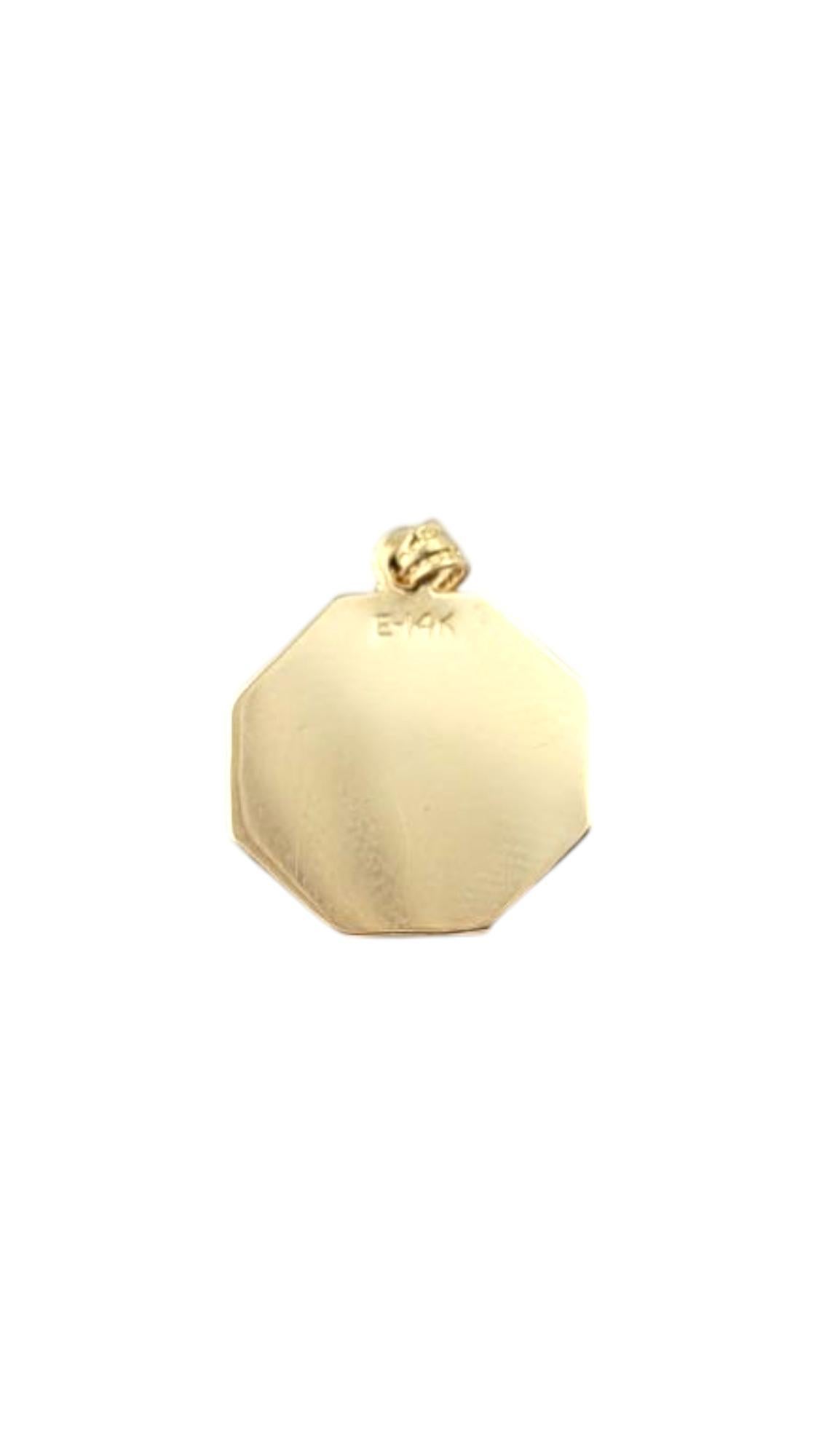 Ciondolo Chai in oro giallo 14K

Celebra l'eleganza e la bellezza senza tempo con questo ciondolo Chai in oro giallo 14K! Realizzato con precisione e lucentezza, questo splendido pezzo incarna raffinatezza e stile. Il suo design raffinato lo rende
