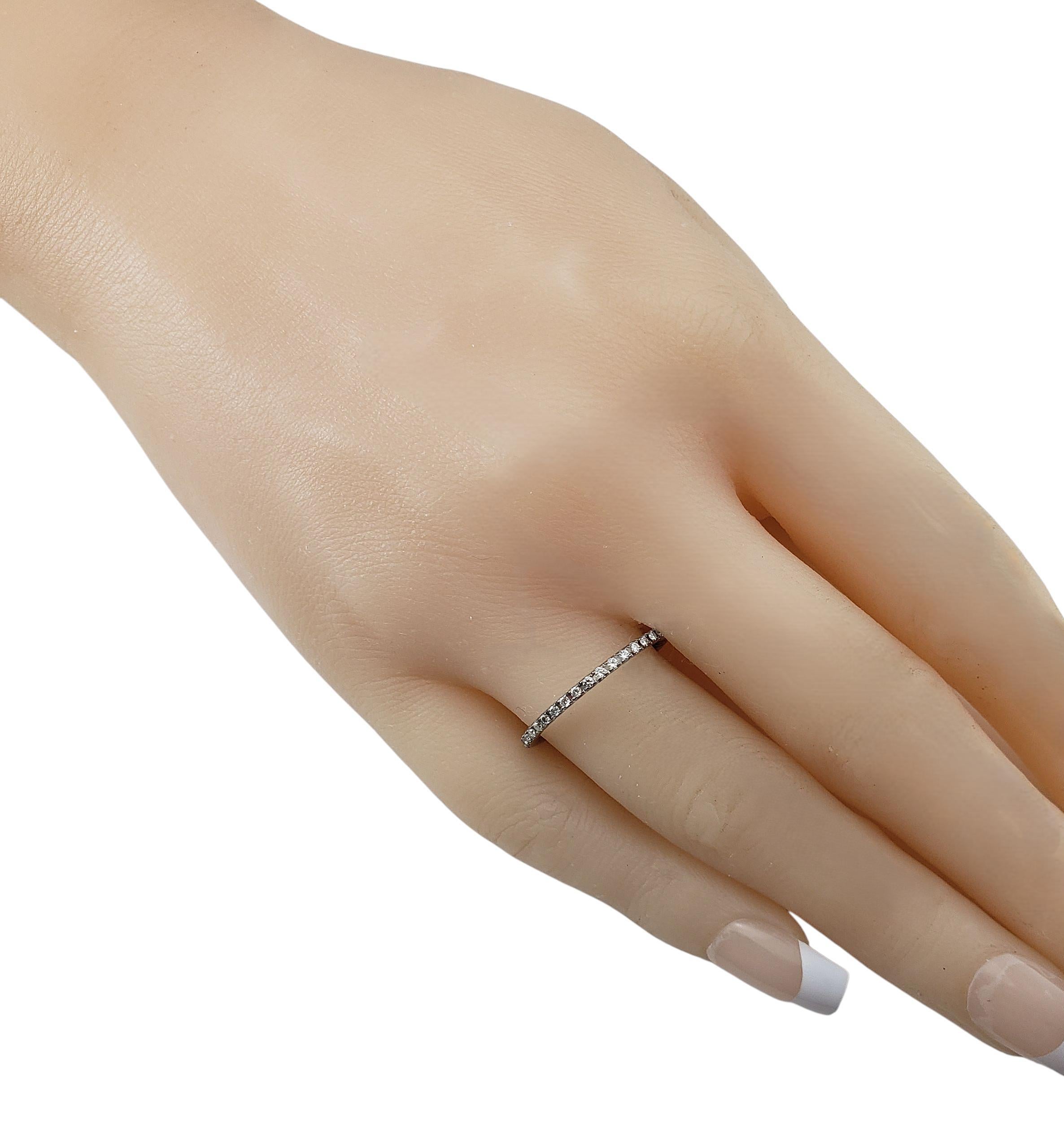 Spark Bracelet éternel en or blanc 18 carats avec diamant Taille 8 #22393 en vente 1
