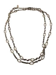 Scott Kay Collar Bolo Link de plata de ley nº 21433