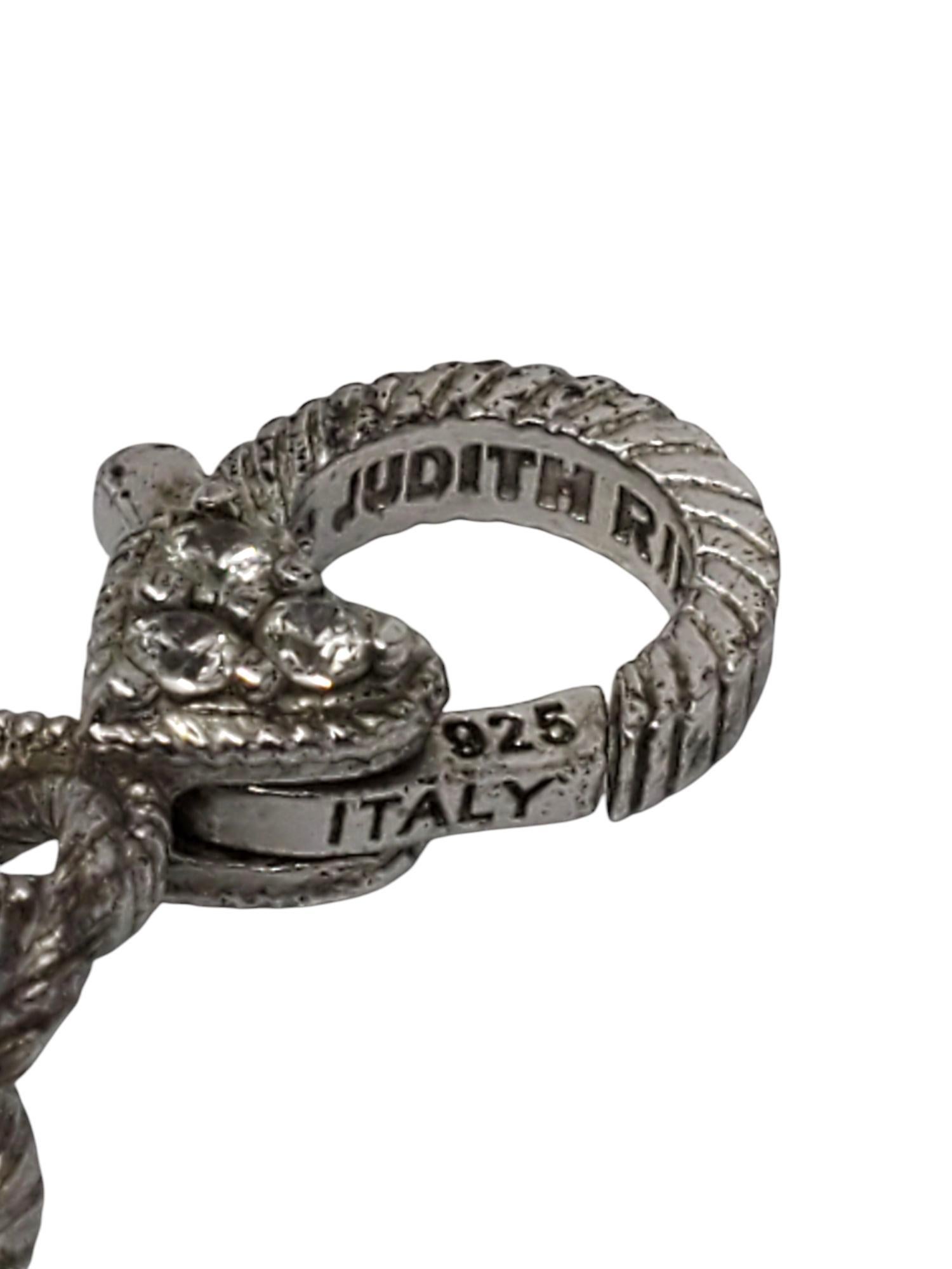 Judith Ripka Collana Verona Bizantina in argento Sterling 30