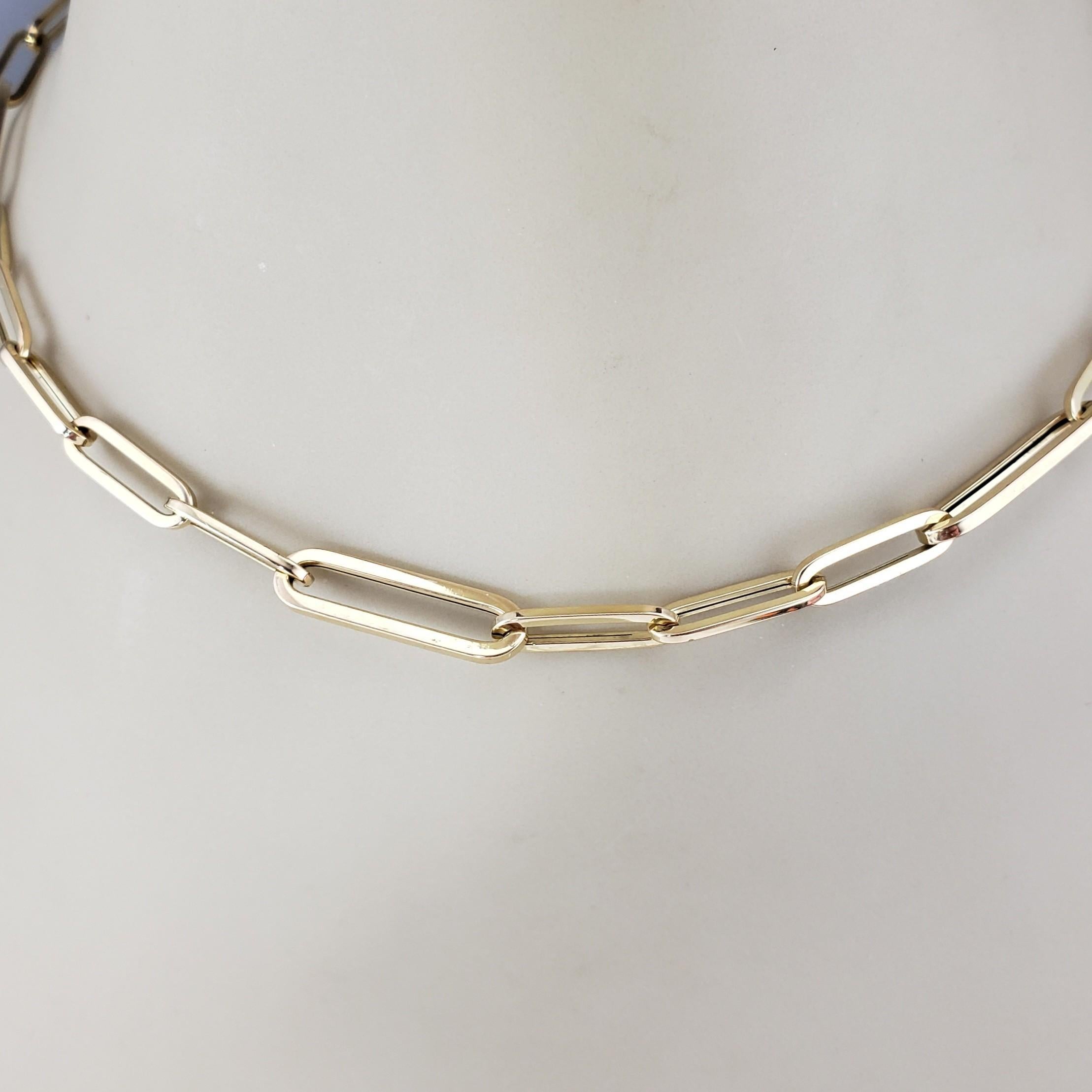 Donna Roberto Coin - Collana di graffette in oro giallo 18 carati con scatola #22424 in vendita