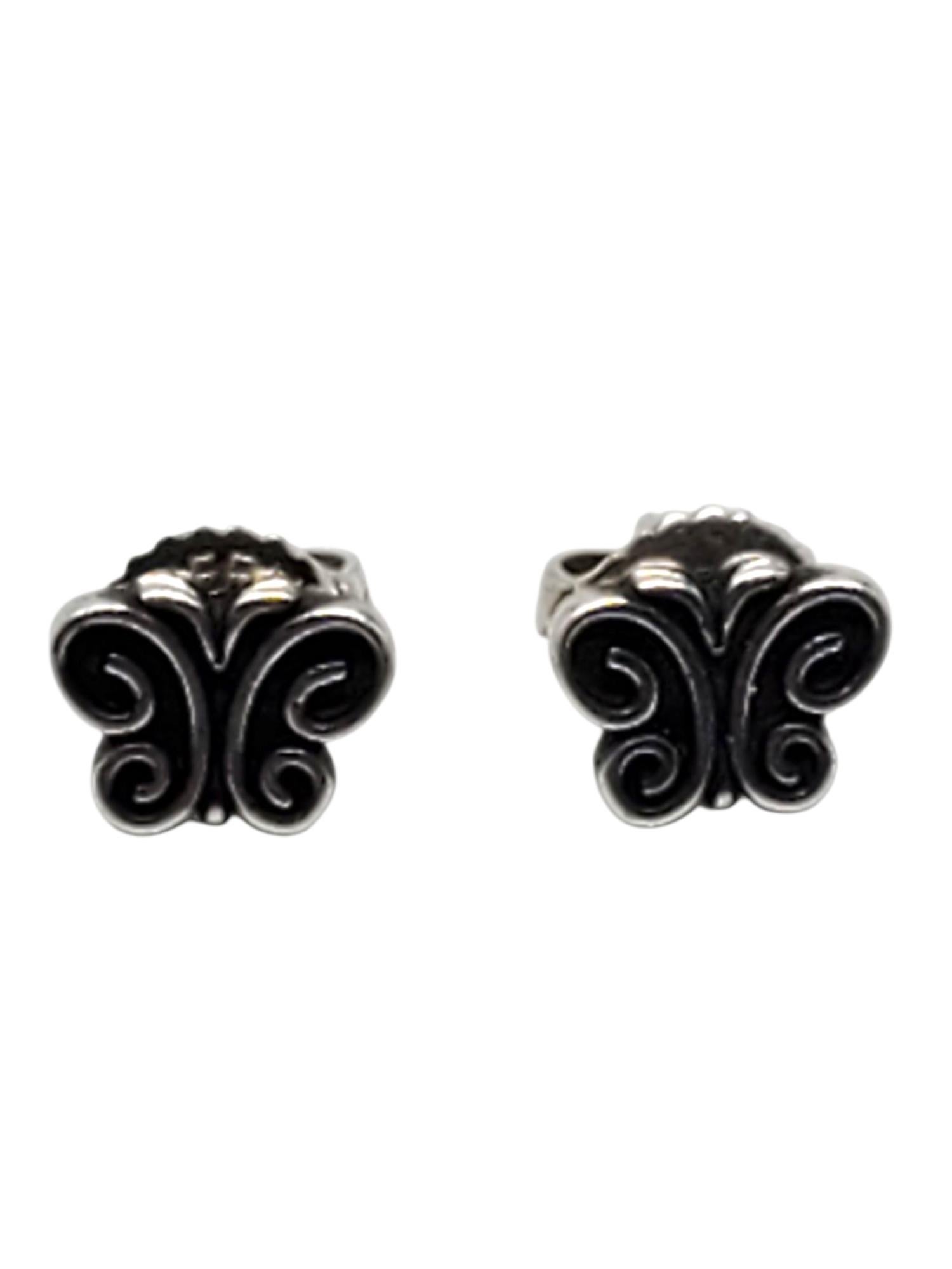 James Avery Boucles d'oreilles papillon en argent #21671