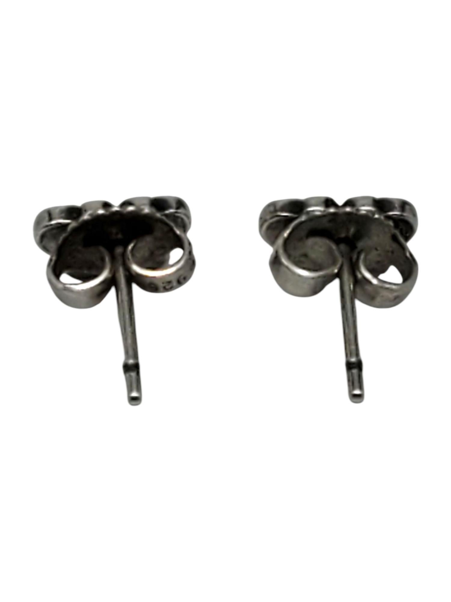 James Avery Boucles d'oreilles papillon en argent #21671 Bon état - En vente à Washington Depot, CT