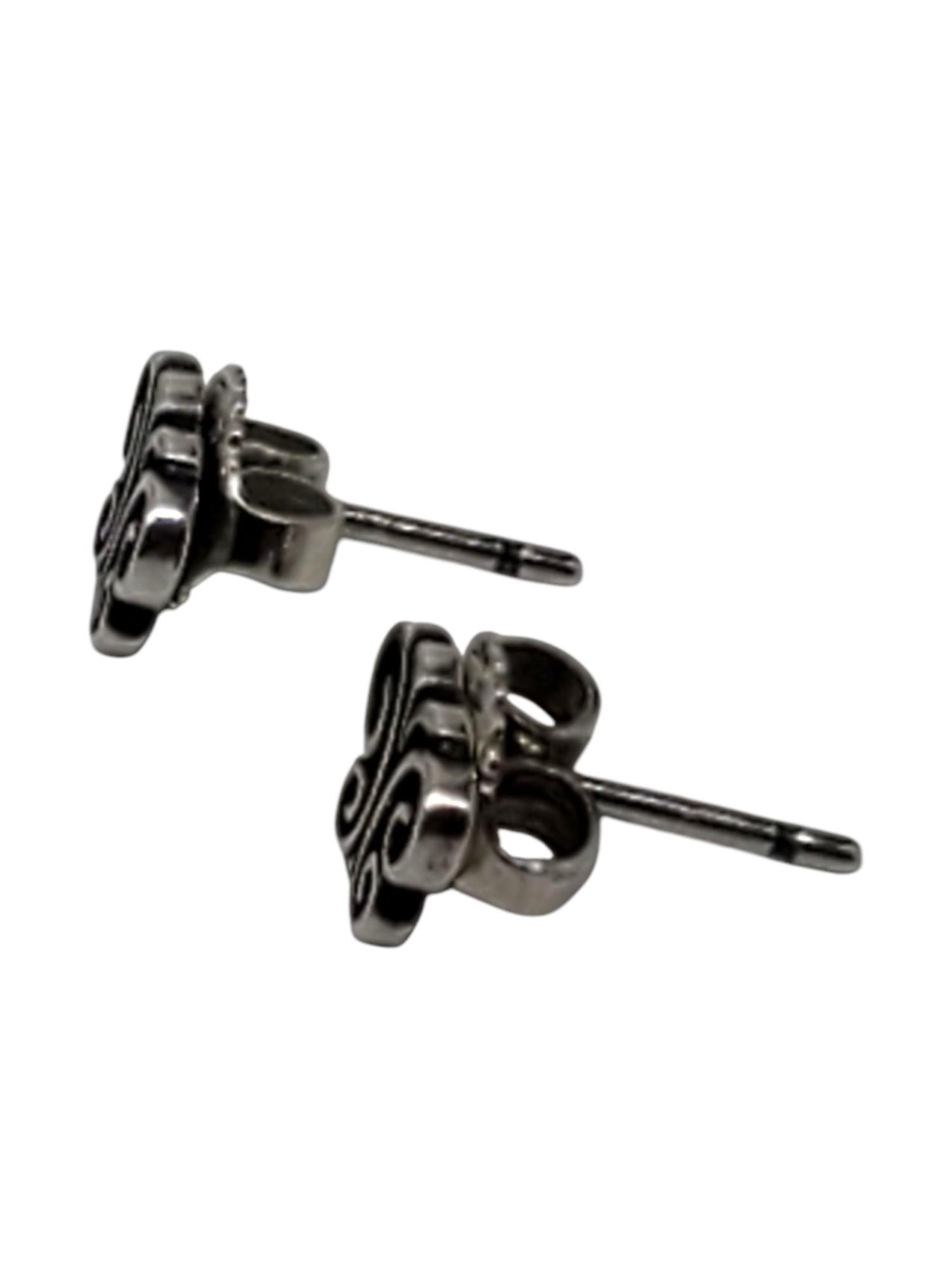 James Avery Boucles d'oreilles papillon en argent #21671 Pour femmes en vente