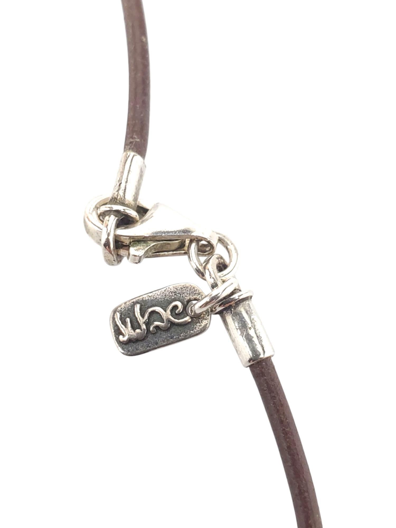 DIDAE Collier en argent sterling avec pendentif en forme de feuille et de vigne #21618 Pour femmes en vente
