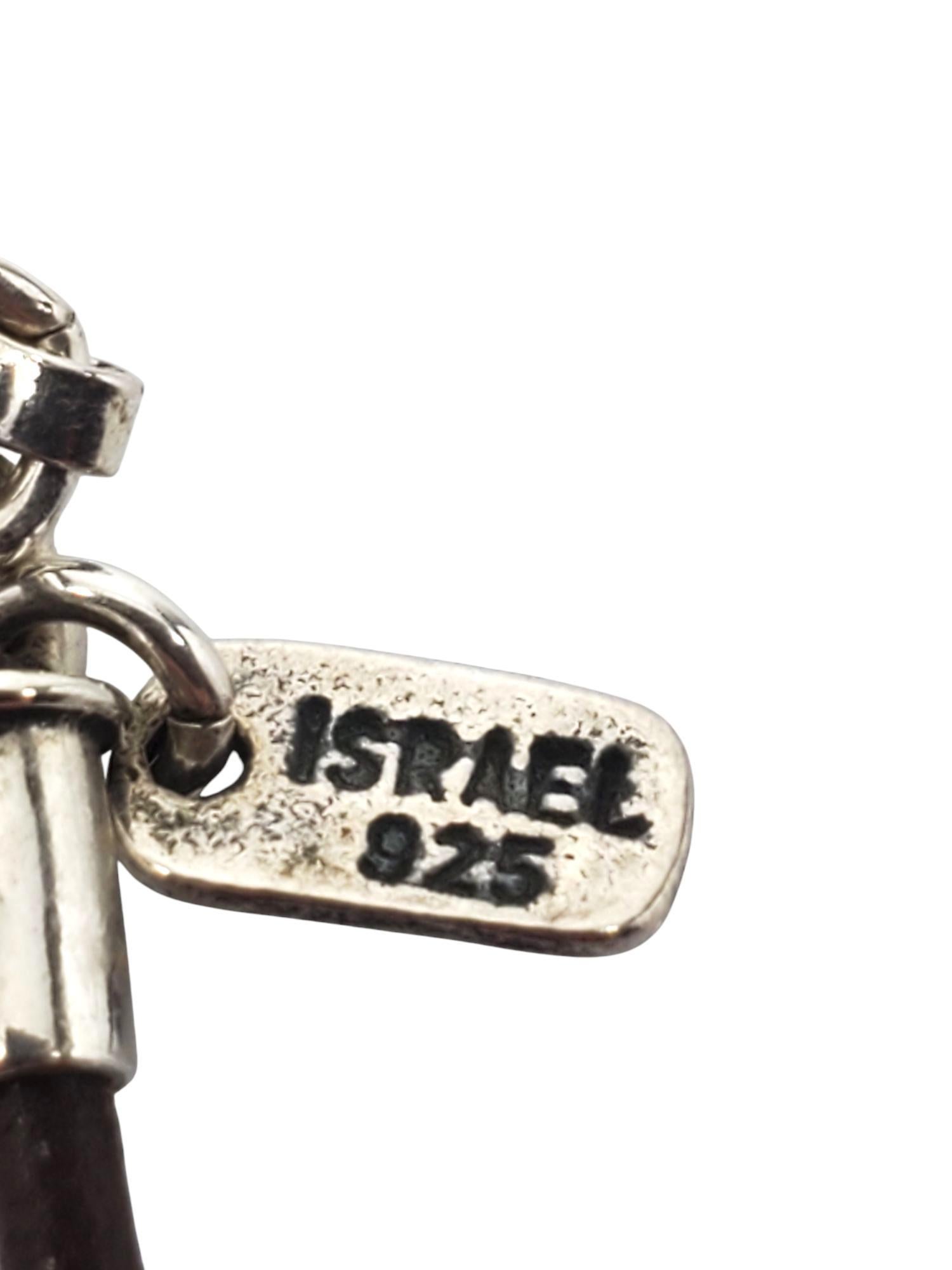 DIDAE Collier en argent sterling avec pendentif en forme de feuille et de vigne #21618 en vente 1