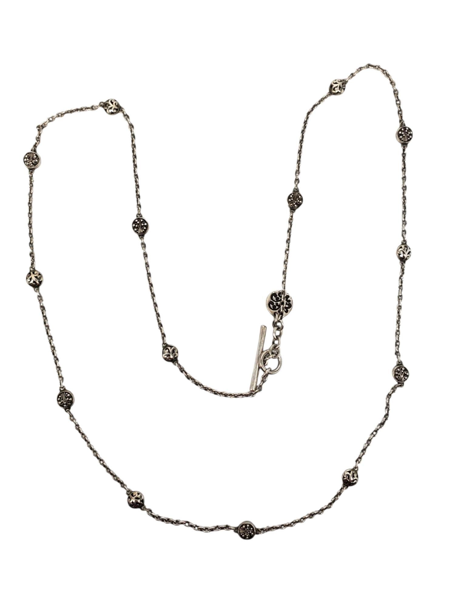 Lois Hill - Collana in argento filigranato Station Link 29