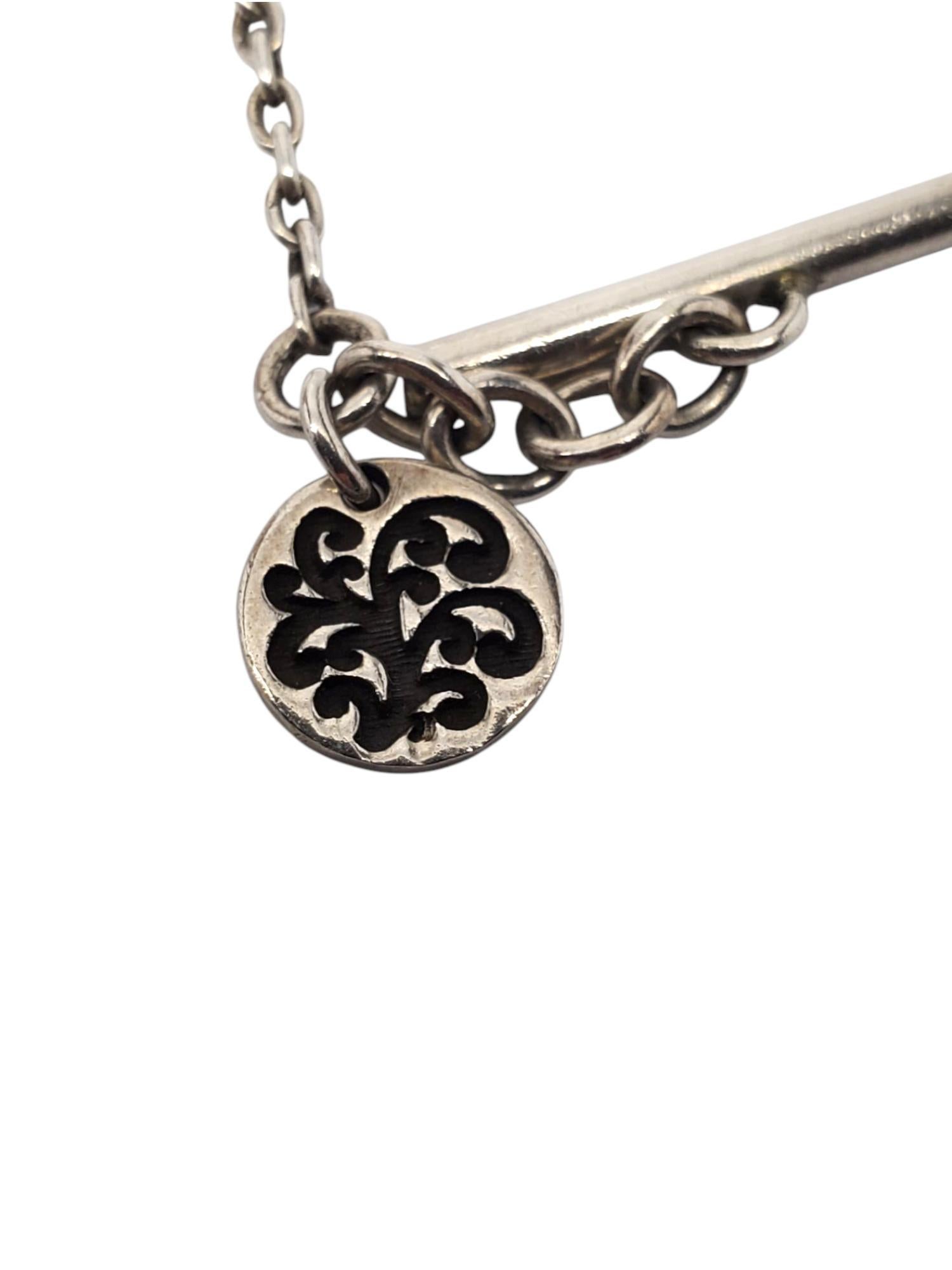Lois Hill - Collana in argento filigranato Station Link 29