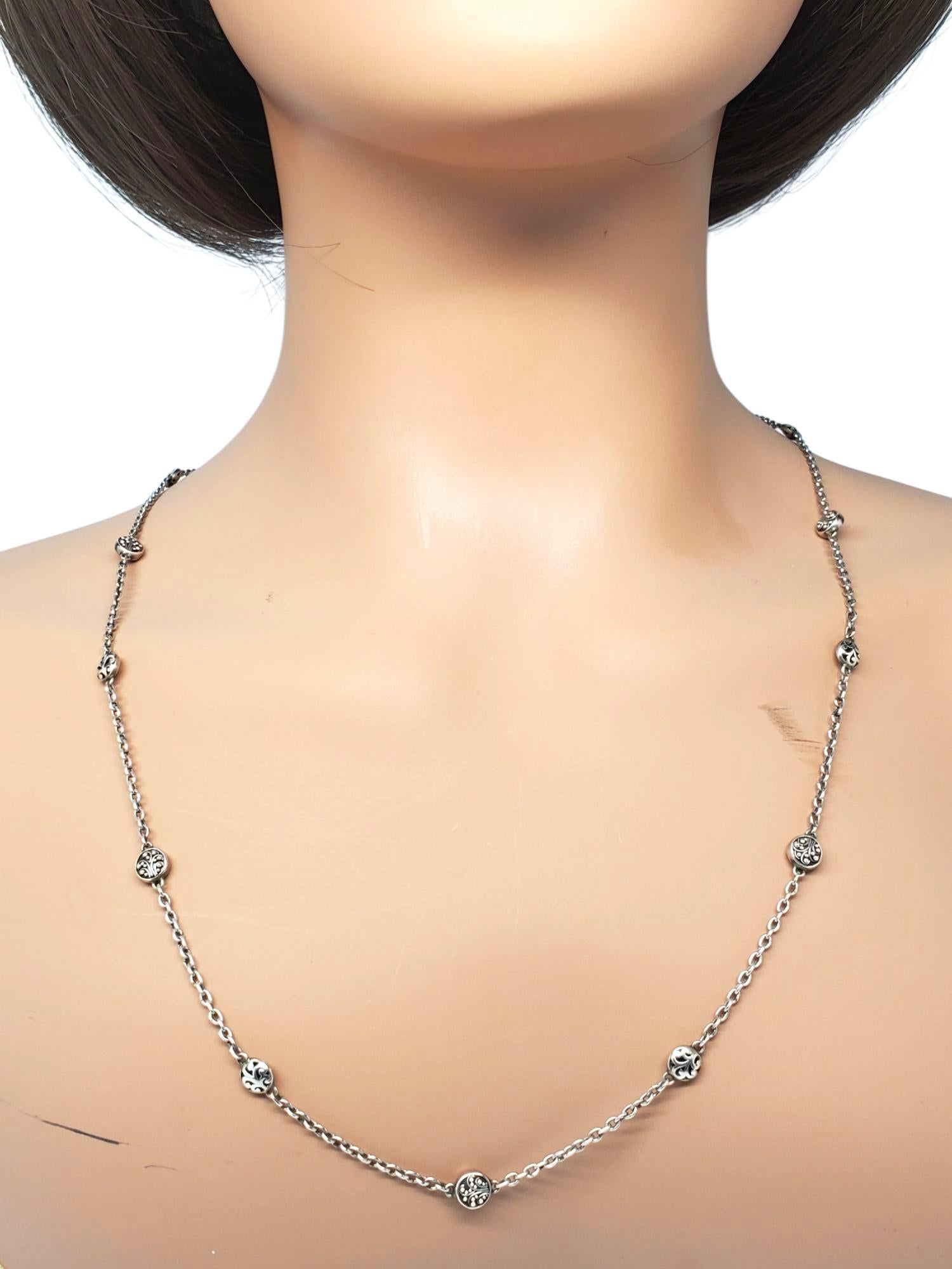 Lois Hill - Collana in argento filigranato Station Link 29