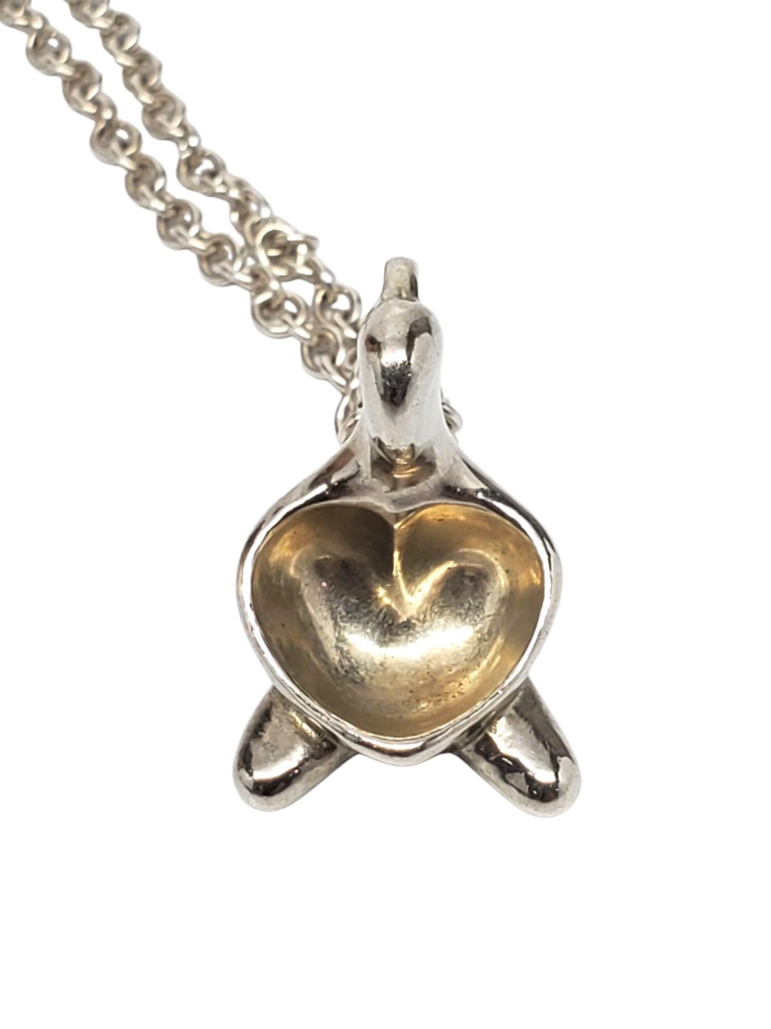 J. Cortese Collana con ciondolo a forma di figura Navajo in argento sterling #21613
